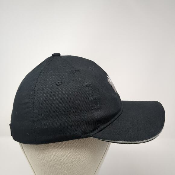 Hawaii Strapback Baseball Cap Black One Size Adjustable 6 Panel Surfware - Picture 5 of 9